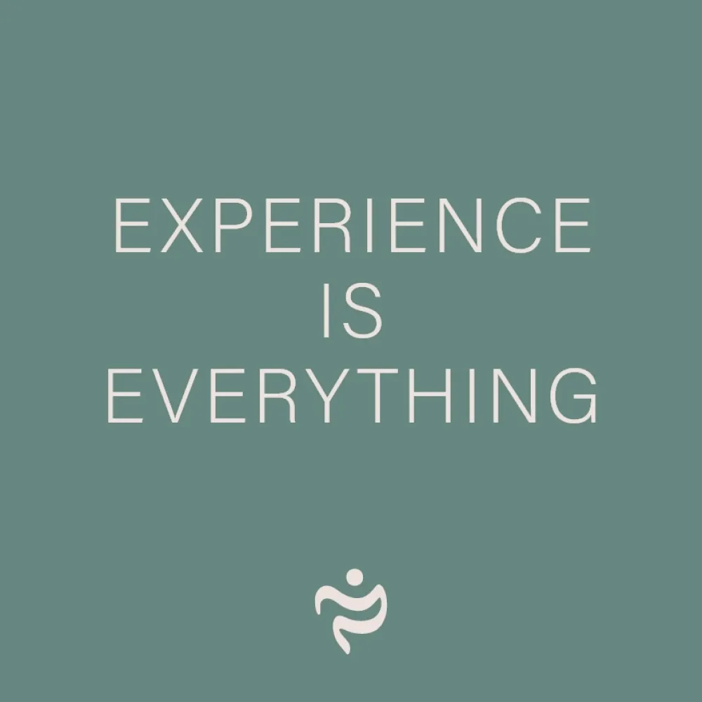Branded Purity messaging stating "Experience is Everything"